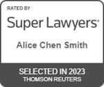 Alice Chen Smith badge 2023 Super Lawyers