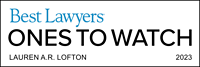 Lauren A.R. Lofton - Ones to Watch - Best Lawyers 2023