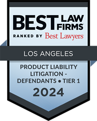 YOKA | SMITH recognized by Best Law Firms - 2024; Product Liability Defendants