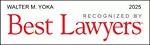 Best Lawyers 2025 Walter M. Yoka